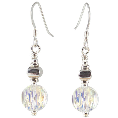 Faceted Swarovski Crystal and Sterling Silver Earrings - Gems from Paradise Inc.