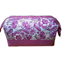 Zip Pouch with Frame, side view 2, Wild Vines & Minerals prints, by just.a.tad accessories, sold by Gems from Paradise.