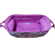 Zip Pouch with Frame, interior lining and pocket, by just.a.tad accessories, sold by Gems from Paradise.