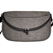 Casual Comfy crossbody bag, front flap with zipper closure, by just.a.tad accessories sold by Gems from Paradise.