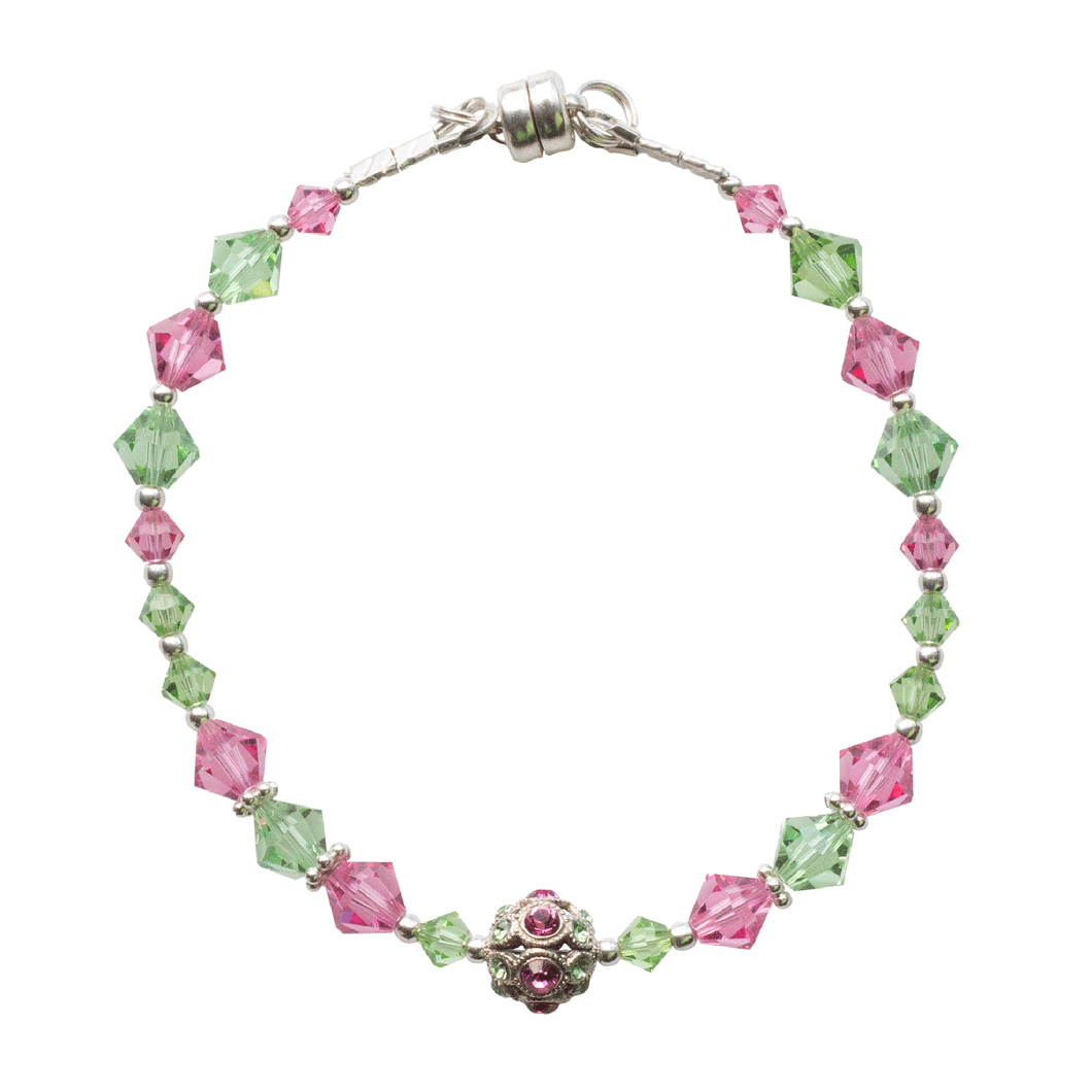 Swarovski peridot bracelet deals
