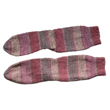 Raspberry Latté Socks in varying shades of pinks and neutrals - Socks by Sandy Designs, sold by Gems from Paradise